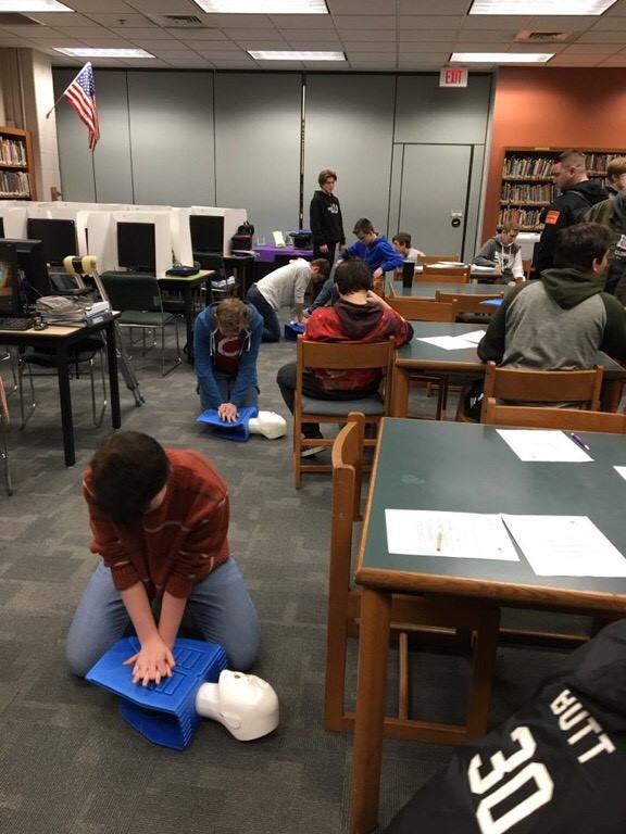 kids learning cpr